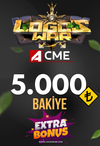 Logoswar 5000 AB + 2500 AB Bonus ( 150.000 KC Değerinde )